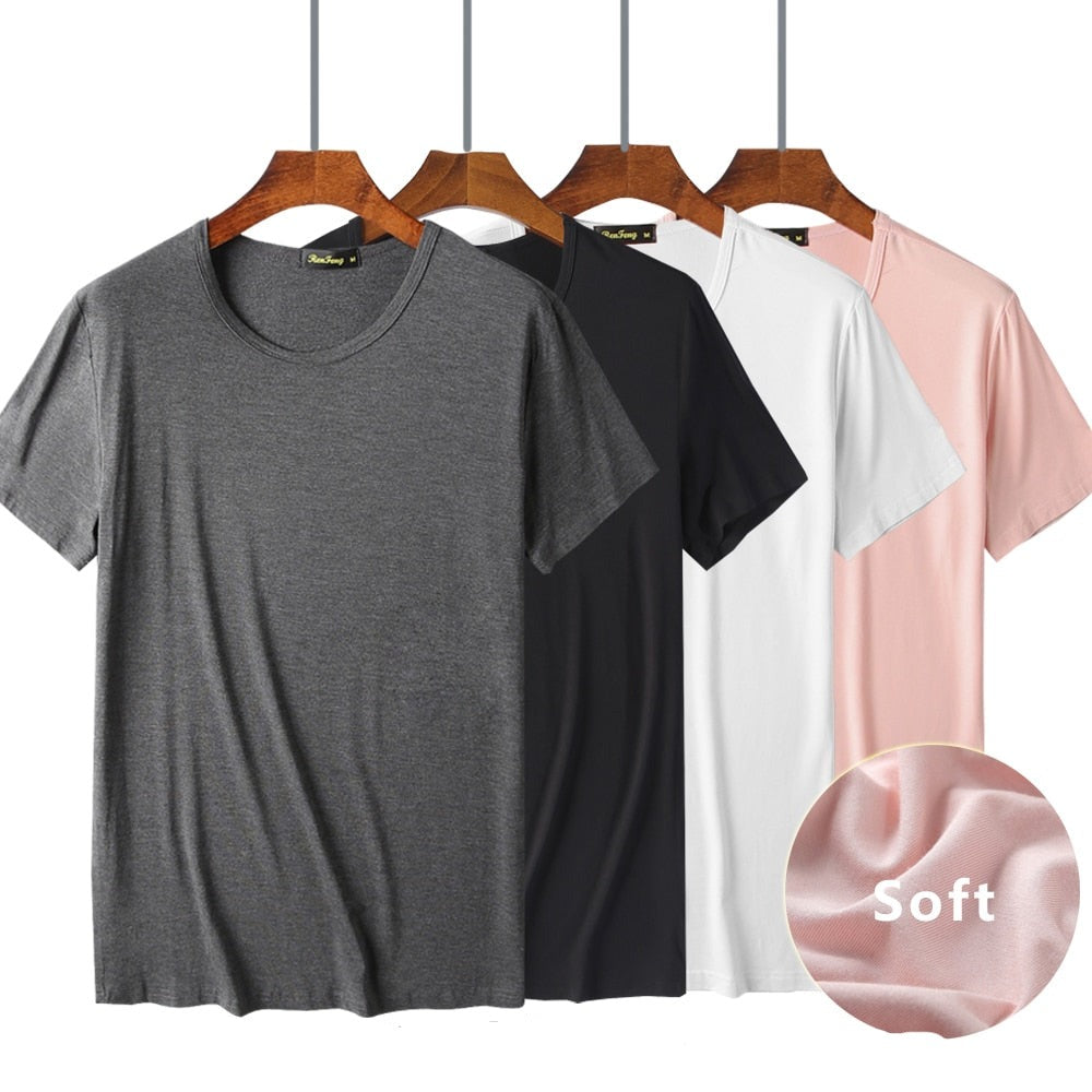 bambus t shirt Bambus T-shirt til Mænd – Blød, Åndbar, Antibakteriel