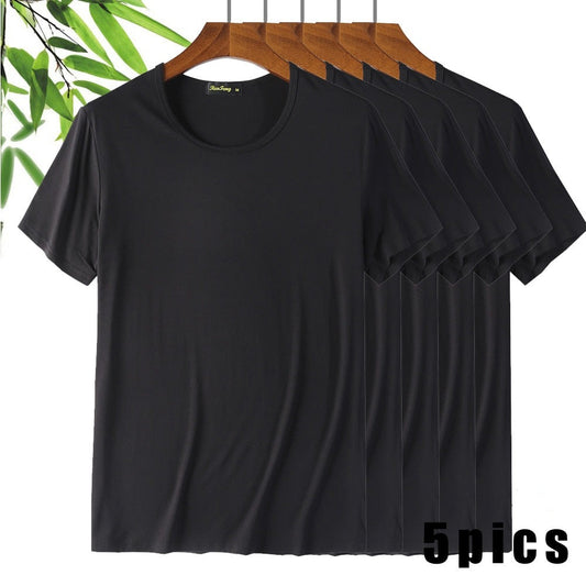 5 x Bambus T-shirts ´5 basic bamboos´