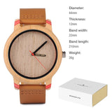 Bambus Træ Ur "Beautiful Bamboo Time"