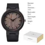 Bambus Træ Ur "Beautiful Bamboo Time"