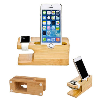 Bambus 2-i-1 ladestation ´My Bamboo Power Nap´