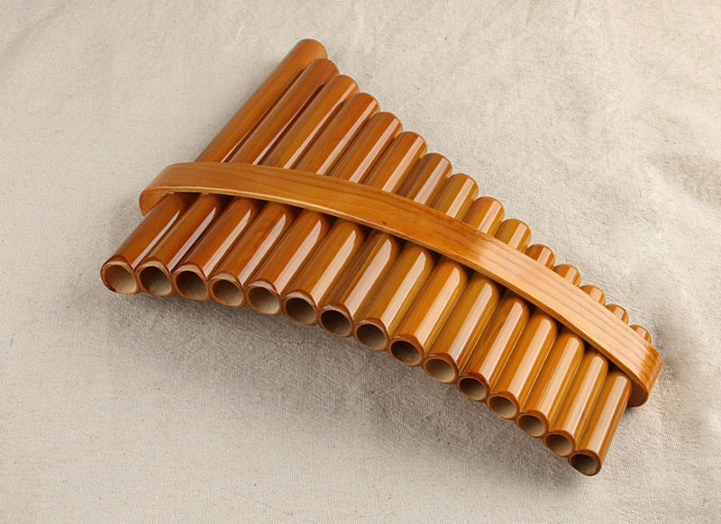 Bambus Pan Fløjte 'Bamboo Pan Music' – 15 toner, håndlavet | BIBAMBUS