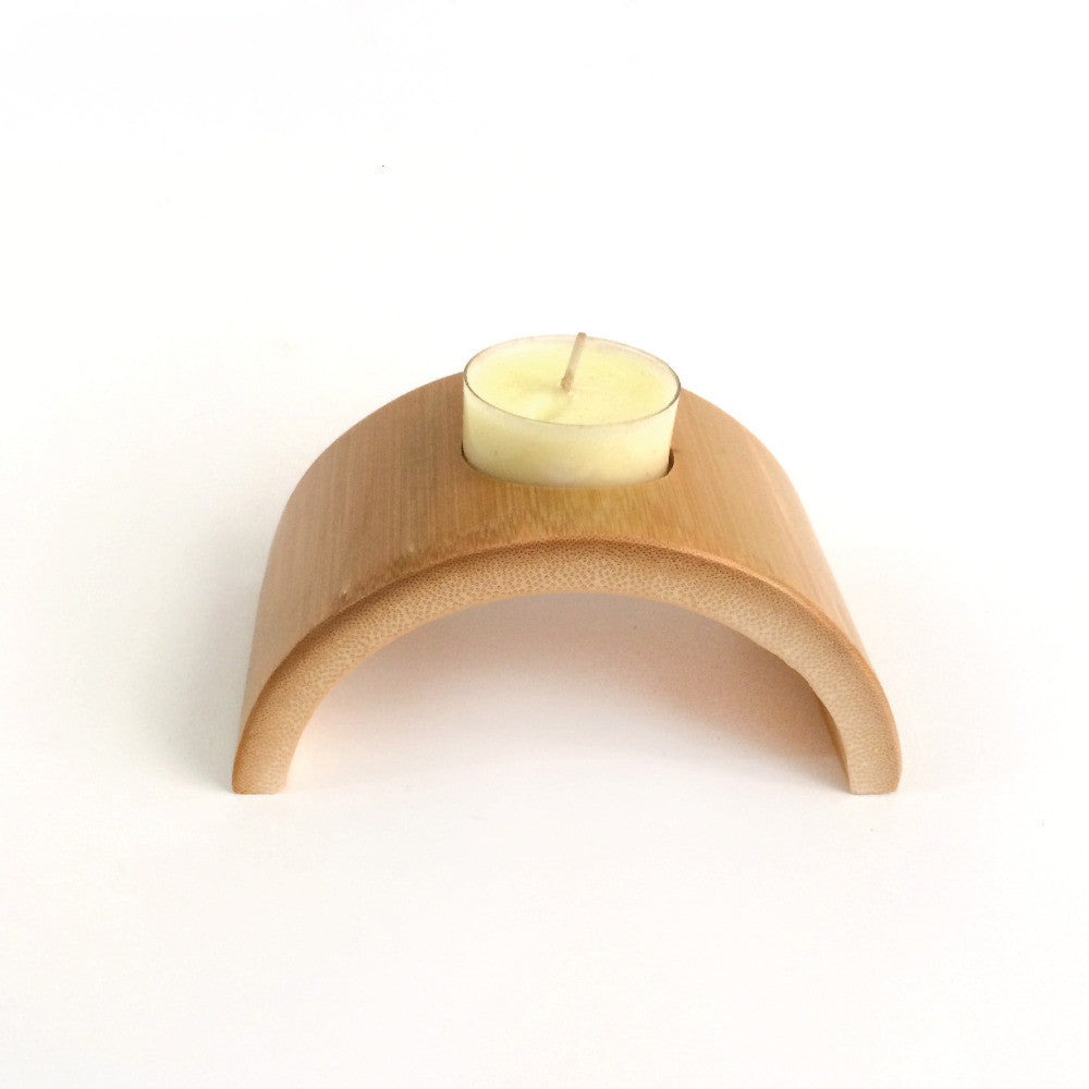 Bambus Lysestage `Bamboo Cozyness´